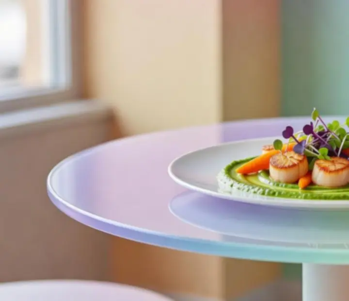 Danie szefa kuchni w restauracji VeloStravino