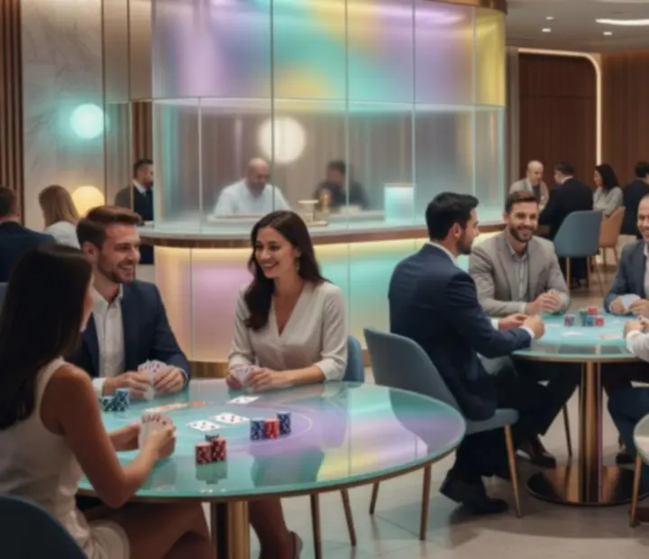 Kolorowy wieczór tematyczny w restauracji VeloStravino z motywem kasyna